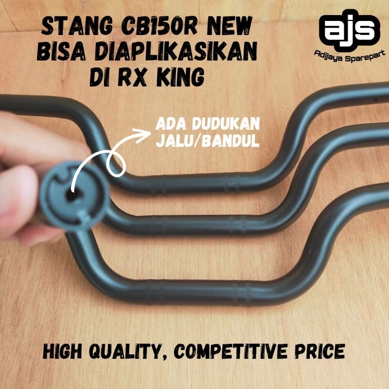 Stang Stir Cb150r Old Led New V4 2018 Pcx 150 160 Rxking Beat Street Bisa Dipasang Ada Adaptor Jalu 