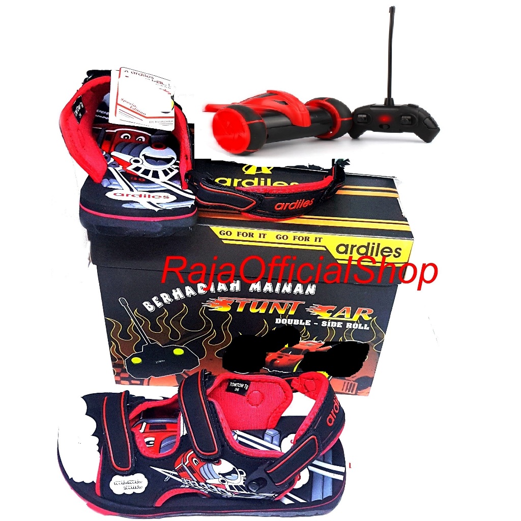 GRATIS MOBIL RC SANDAL HIKING ANAK ARDILES THOMAS outdoor gokart kartun karakter  BALI HITAM BIRU SE