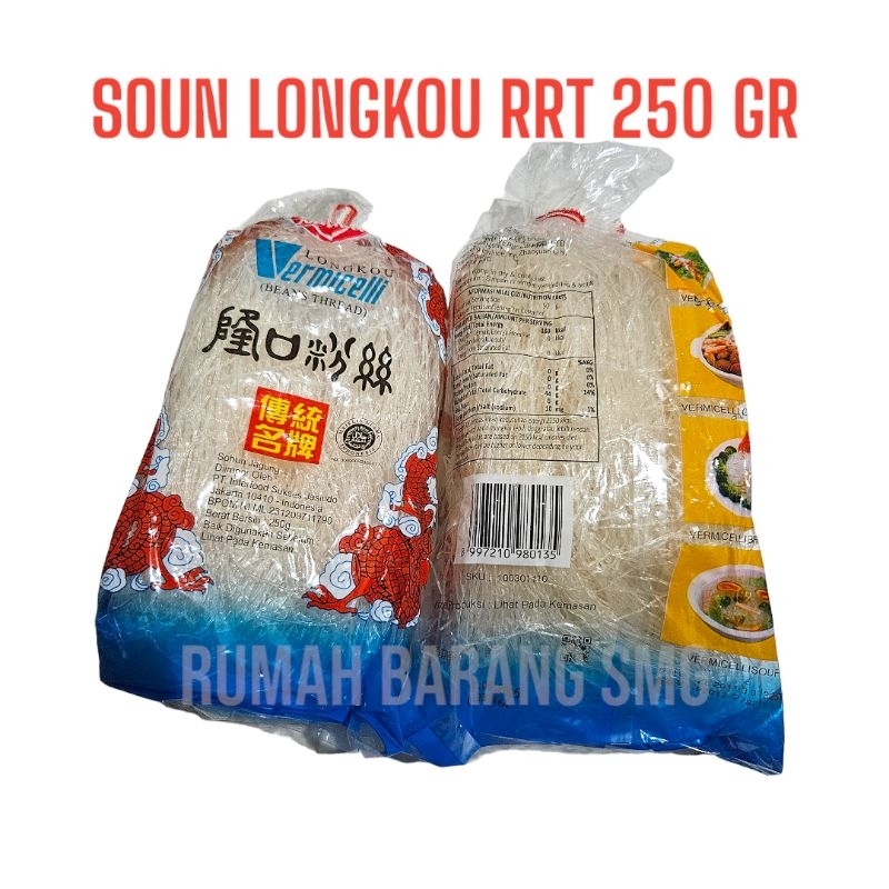 

Sohun Jagung Longkou 250 Gr / Soon RRT