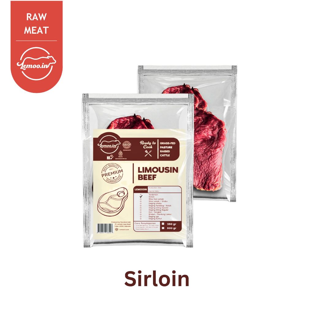 

Lemooin Sirloin / Has Luar 250 gr