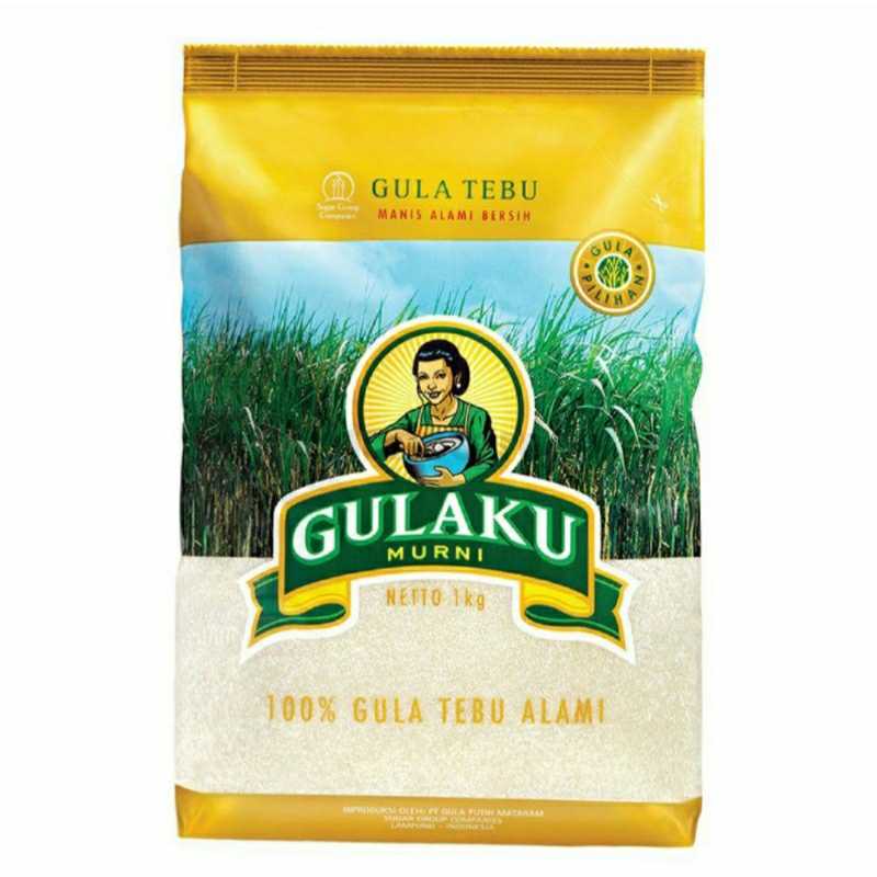 

GULAKU Gula Pasir Tebu Kuning 1 kg