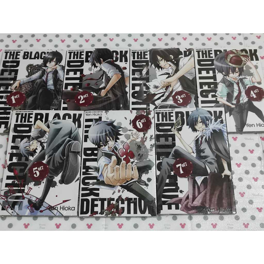 Komik Full Set: The Black Detective (1-7) Tamat
