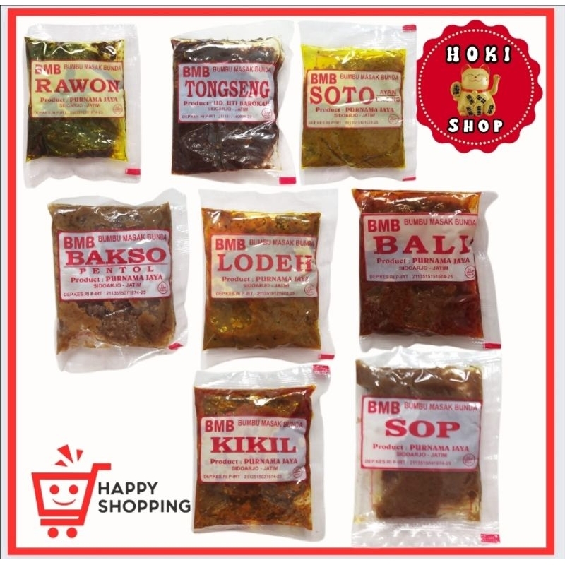 

Bumbu Masak BMB Aneka Varian / Bumbu Masak Bunda / Bumbu BMB / Bumbu Instan