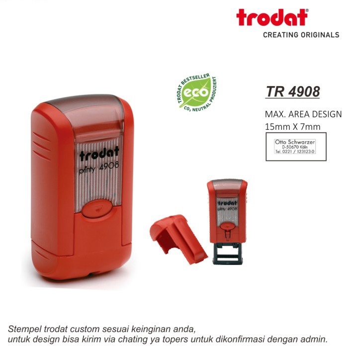 

Stempel Trodat 4908 + LETTER