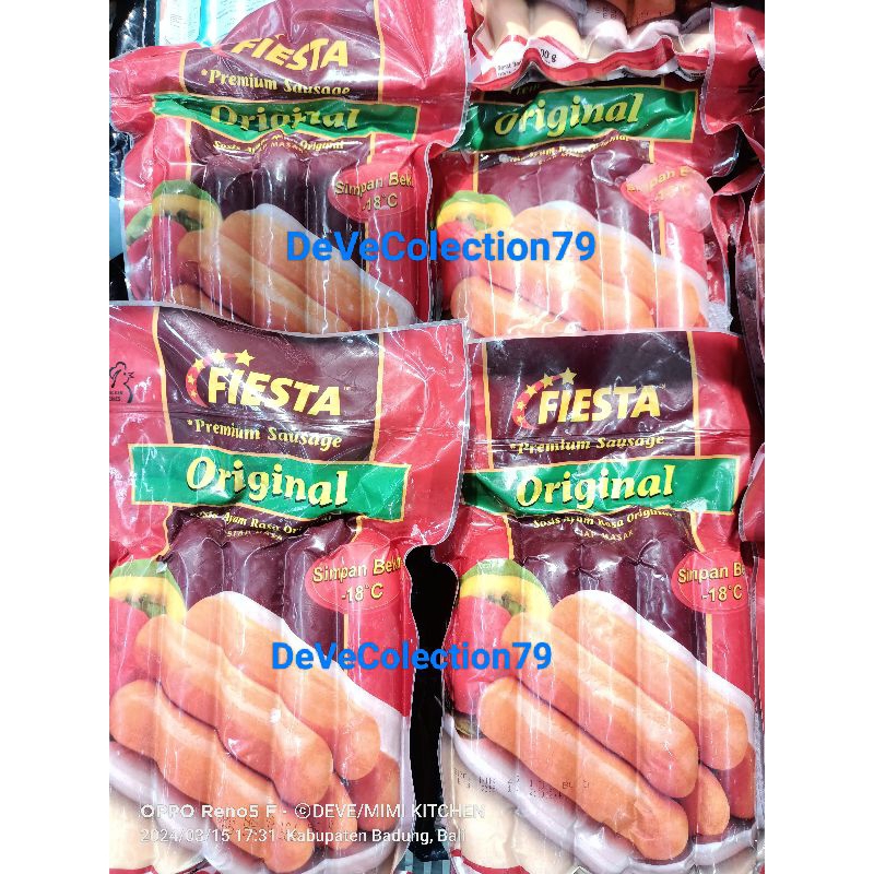 

FIESTA PREMIUM SAUSAGE ORIGINAL 300GR SOSIS