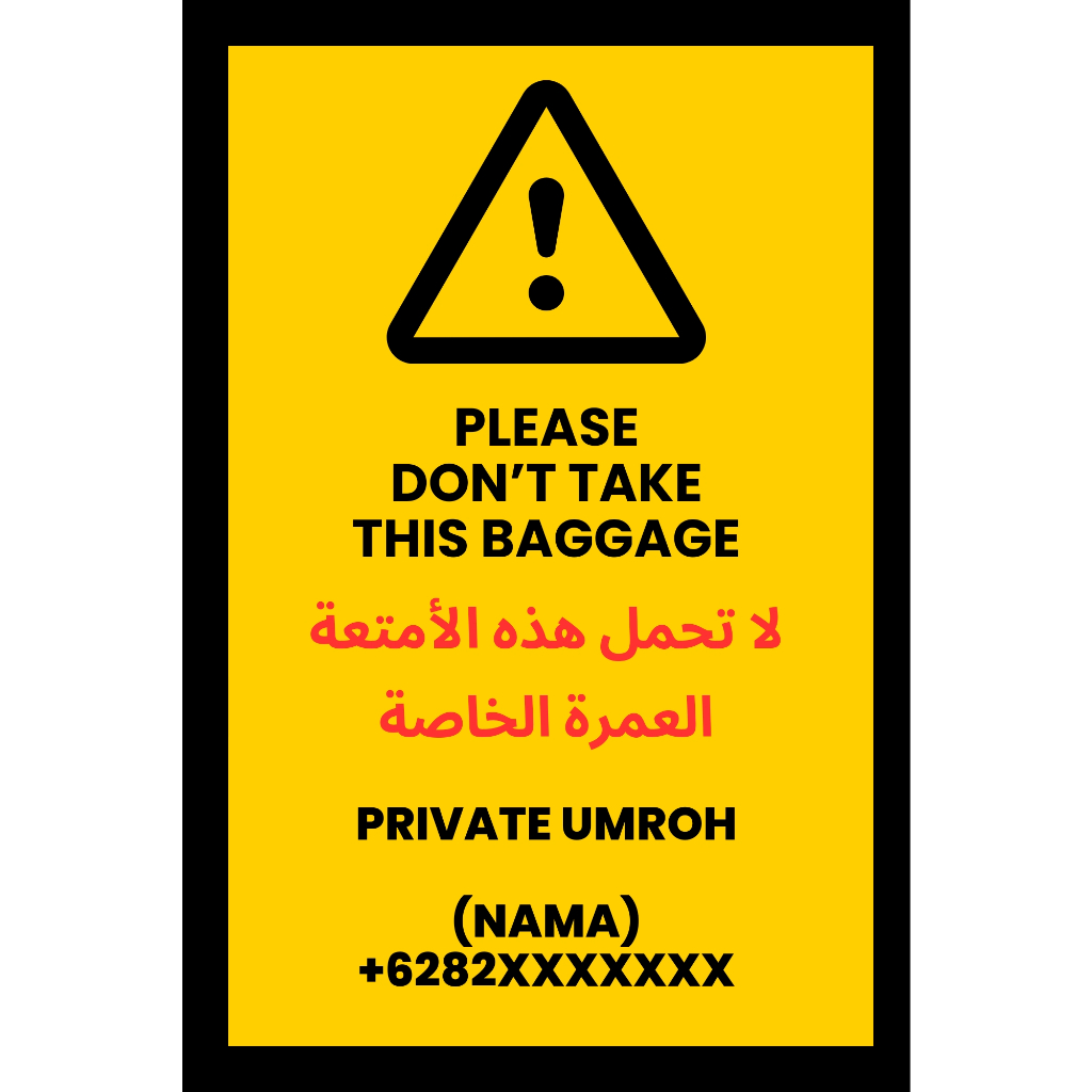 Stiker Koper Umroh Mandiri