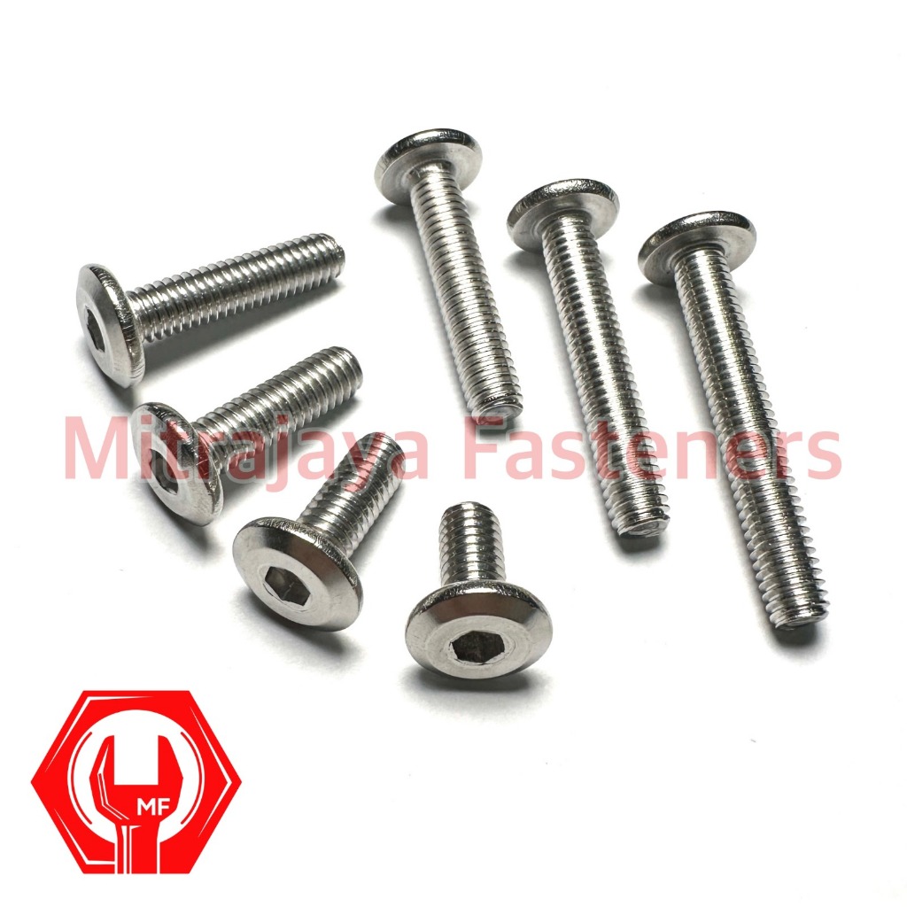 Baut JCBC M6x40 Stainless Steel