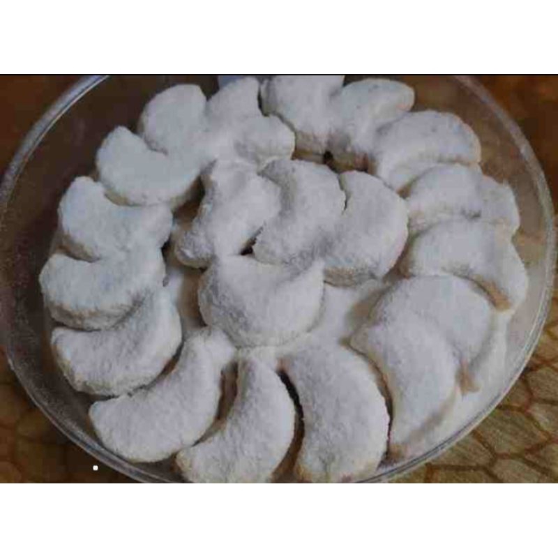 

TERLARIS COD !!! kue Putri salju 500 gram (1/2 kg) kue lebaran cemilan keluarga