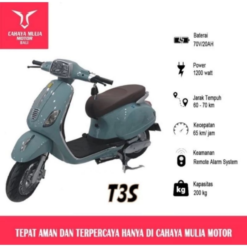 Best Seller Promo Ramadhan Sepeda Listrik Uwinfly T3 S Pro 72/20Ah