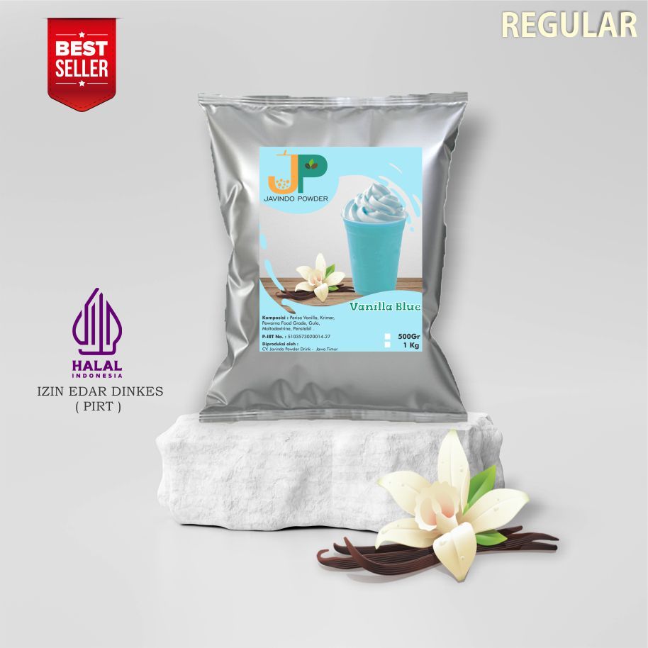 

JAVINDO Bubuk Minuman Rasa Vanila Blue 1 Kg
