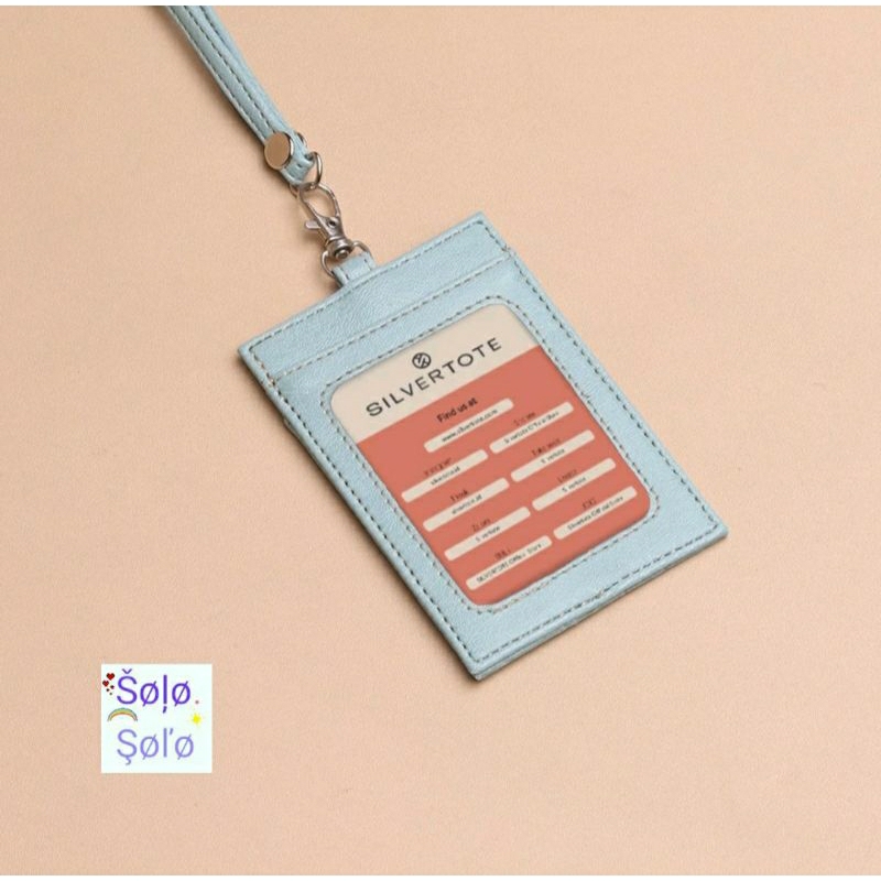 

SALE Lanyard Tali Silvertote Cyan
