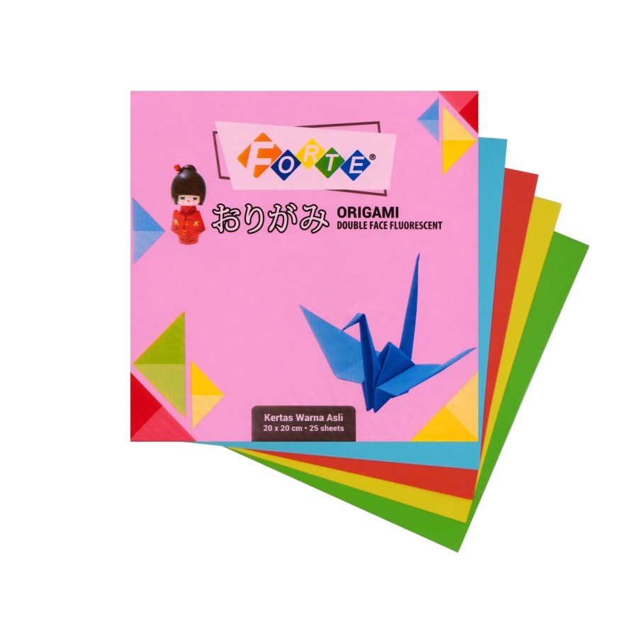 

Kertas Lipat ( Origami ) Forte 20 x 20 cm - 25 lbr promo