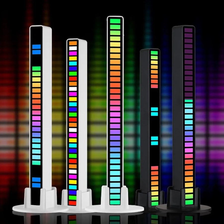 Laris LAMPU LED RGB MUSIK SPEKTRUM  LAMPU LED SENSOR SUARA  LAMPU RITME c Terbaru Harga Termurah