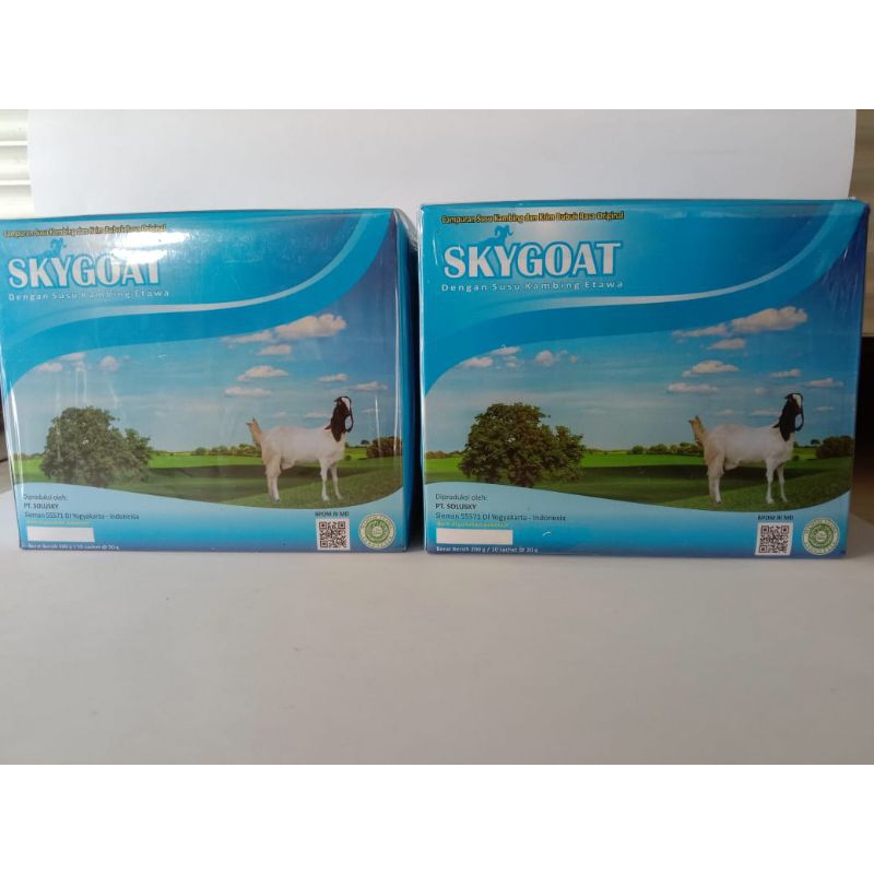 

susu kambing skygoat vanila