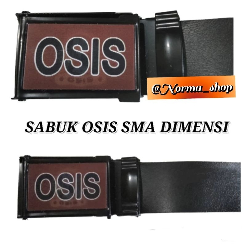SABUK SEKOLAH OSIS SMA | IKAT PINGGANG SEKOLAH OSIS SMA  DIMENSI Bahan : Kulit Sintetis