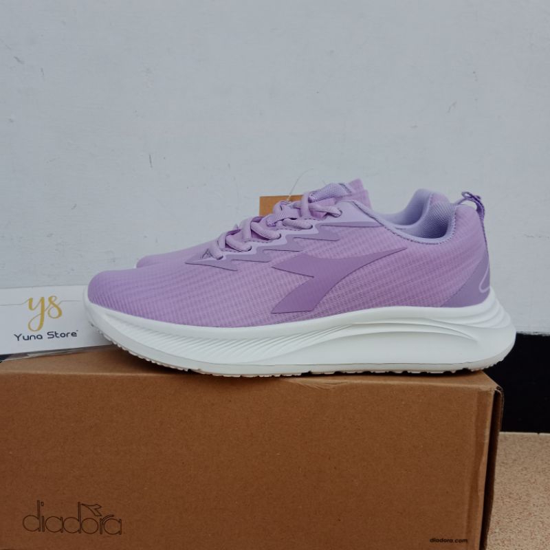 [Original] Sepatu Sneakers Wanita/ Running Shoes Diadora Heidi Lilac