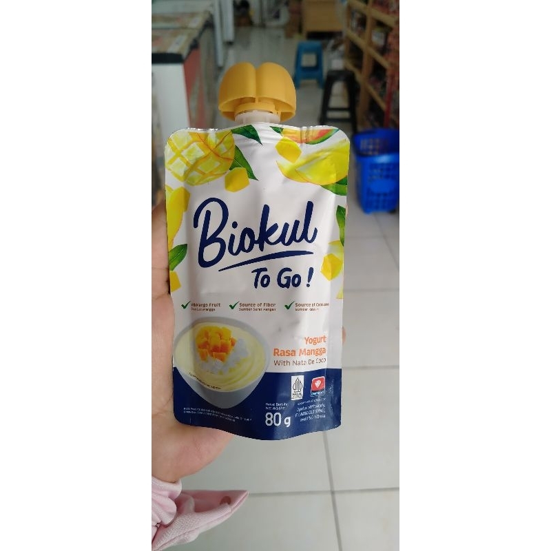 

yogurt biokul rasa mangga 80gr