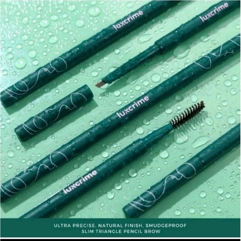 Luxcrime Slim Triangle Precision Brow Pensil | Pensil Alis Waterproof