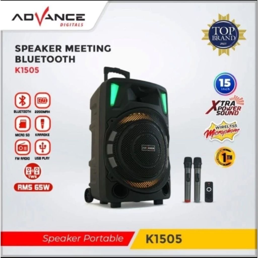 Speaker Portable K1505 Advance / Speaker 15 Inch