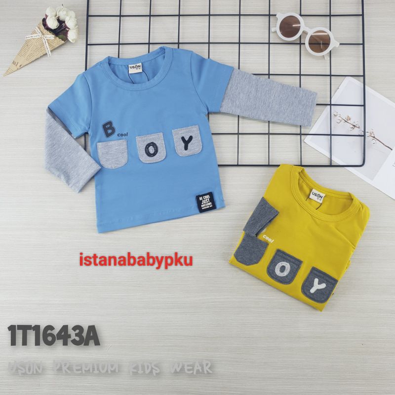 Uson Kaos Panjang Tangan Bayi Body 0-6 bulan / Baju kaos bayi panjang tangan