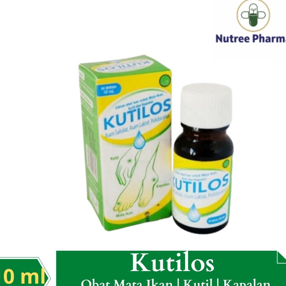 JGQ162  MURAH  DIJAMIN ORI KUTILOS 1 ML  Obat Mata Ikan  Kutil  Kulit Kering menebal  Pemakaian luar