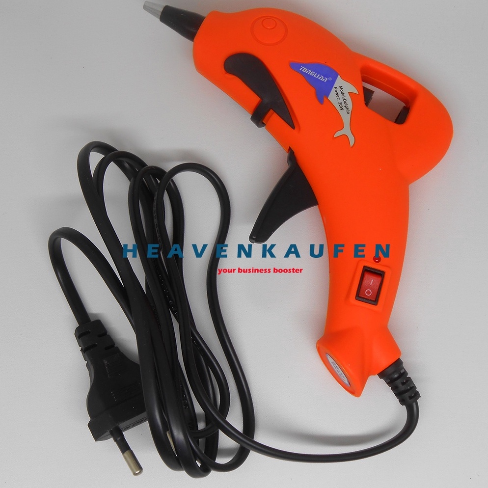 

CTB123 1212 MALL Glue Gun Tembak Lem Model Dolphin Lumba Lumba 2W Untuk Lem Stick 7 mm sd 75 mm