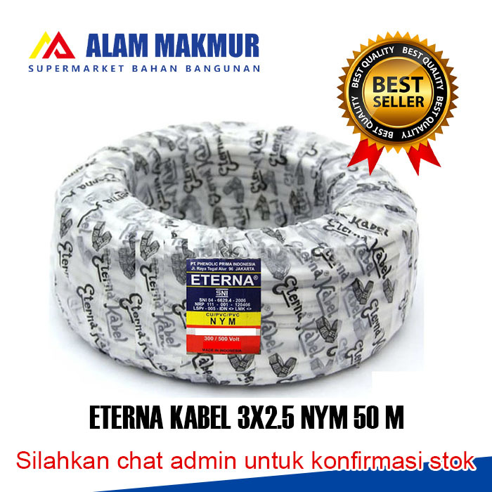 Kabel NYM 3x2.5 ETERNA 50m