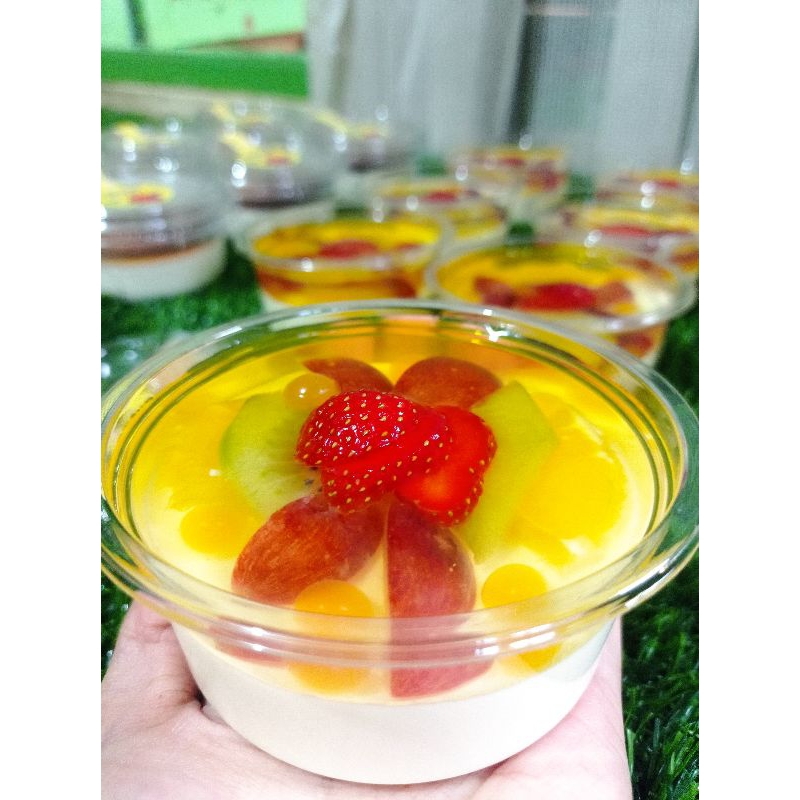

silky Fruit puding