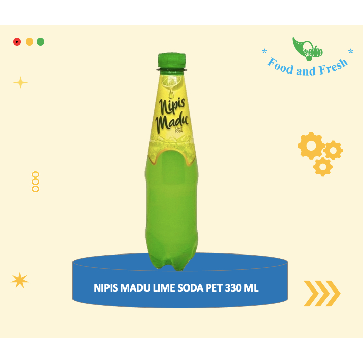 

Nipis Madu Lime Soda / Minuman Soda Rasa Nipis Madu 330 Ml