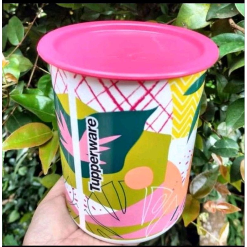 Toples canister 1.25 liter - toples lebaran 1.25 liter 1 pc