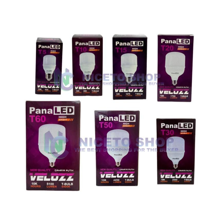 Lampu LED Panaled Velozz 5W 10W 15W 20W 30W 40w 50w 60w BOHLAM LED veloz