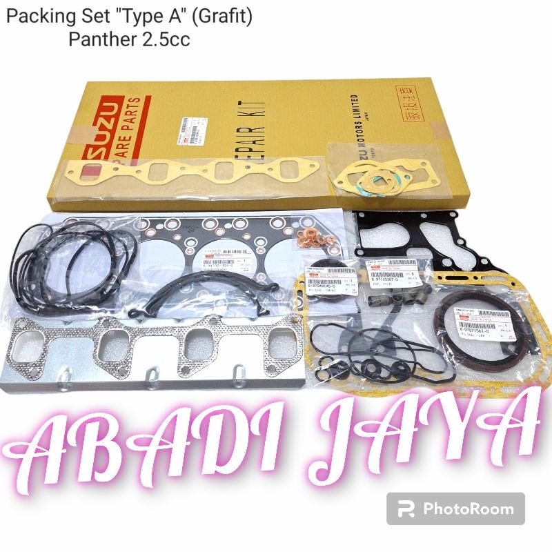 PACKING PAKING GASKET FULL SET ISUZU PANTHER 2500CC TOURING ORIGINAL