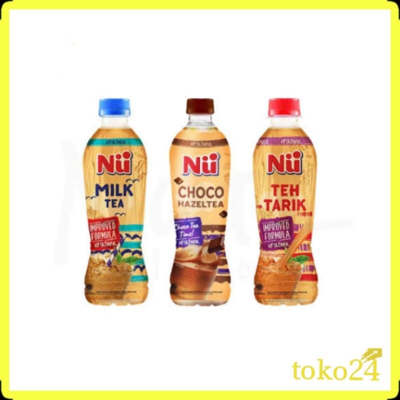 

NU Milk Tea, Choco Hazel Tea, Teh Tarik 330 ml