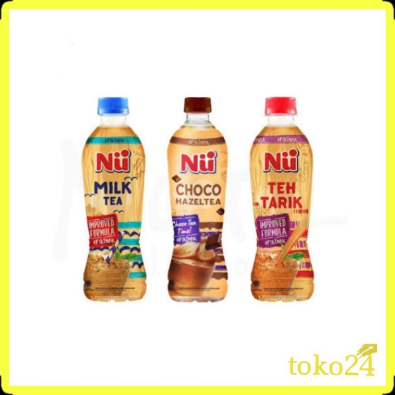 

NU Milk Tea, Choco Hazel Tea, Teh Tarik 330 ml