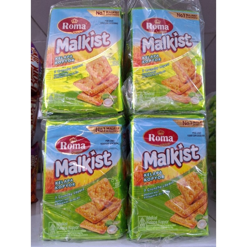 

Roma Malkist Kelapa Kopyor 200 Gram