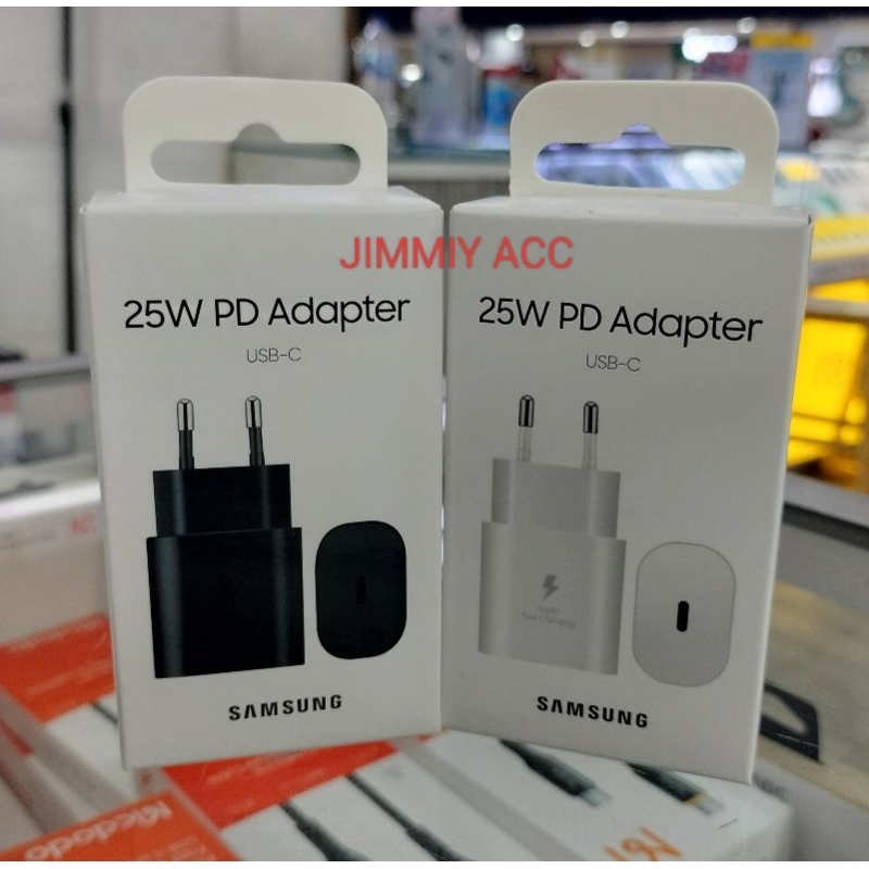 taravel adapter cahrger pd 25w original type c samsung A52 A53 A52S