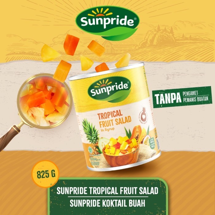 

Sunpride Koktail Buah Dalam Sirup / Tropical Fruit Salad 825gr