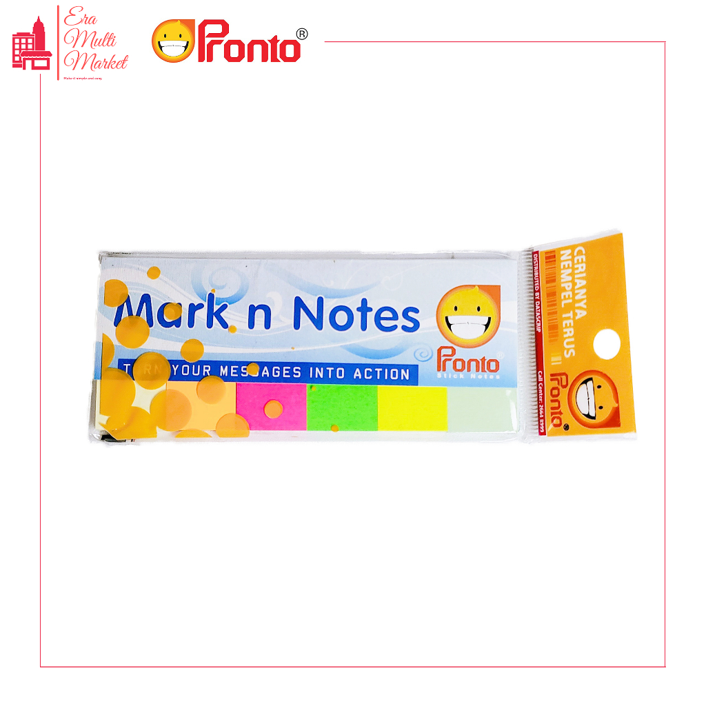 

Mark and Notes / Sticky Notes Pronto 6 Warna