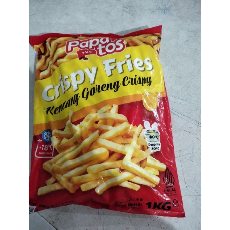 

Kentang Goreng Crispy Papatos