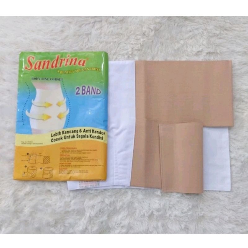 korset ibu pasca melahirkan , korset sandrina / korset 2 band