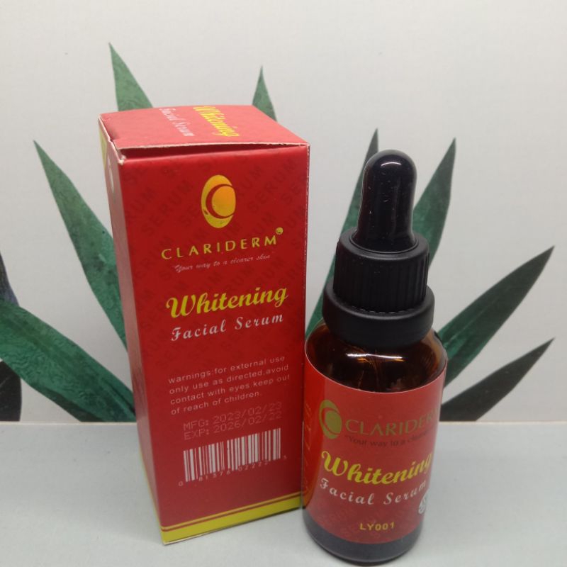 Serum Clariderm Whitening Facial Original
