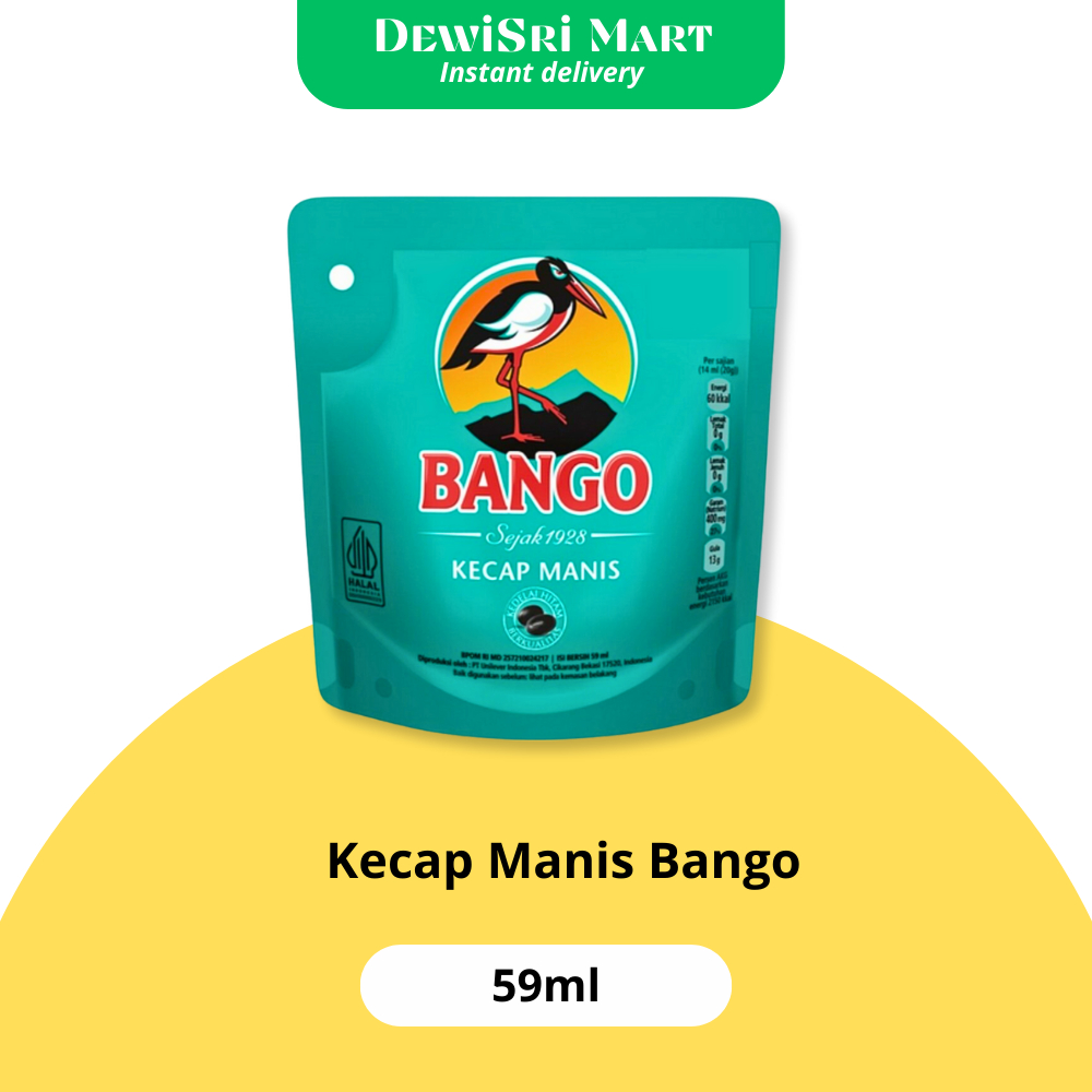 

Kecap Bango 59ml - Dewi Sri Mart