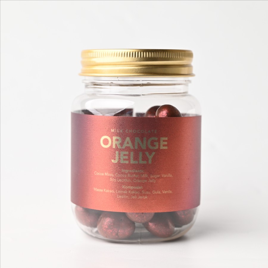 

Terve Orange Jelly Dragee Chocolate 100gr