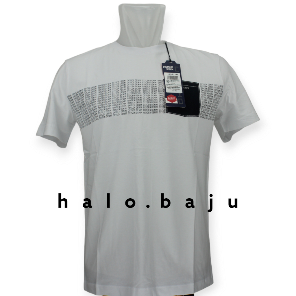 OXYGEN DENIM PREMIUM SERIES (101-21122) Kaos Oxygen - Oblong Oxygen - Baju Oxygen - Kaos Pria