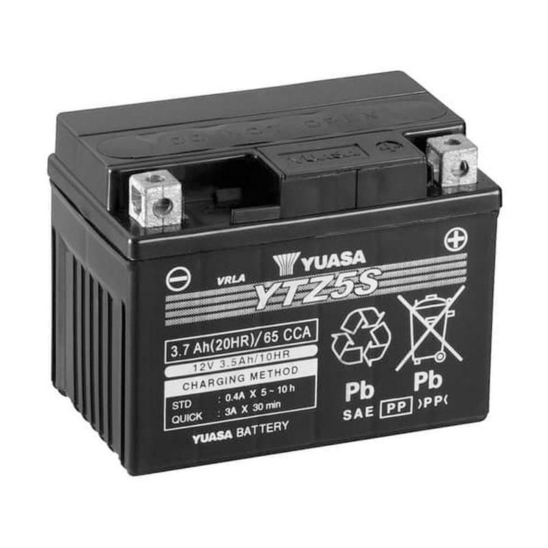 AKI MOTOR YUASA YTZ5S (maintenance free) MOTOR BEAT, MIO J, REVO, SUPRA 125