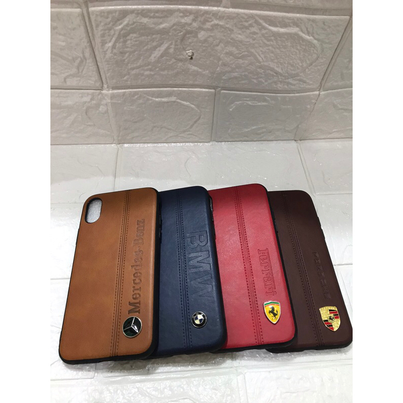 case kulit  logo iphone X