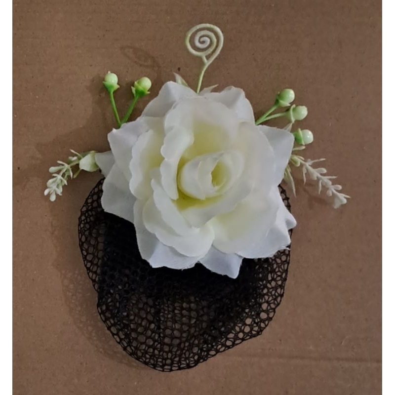 jepit hairnet rambut sanggul cepol bunga anak jepitan harnet sanggul cepol bunga hairdo