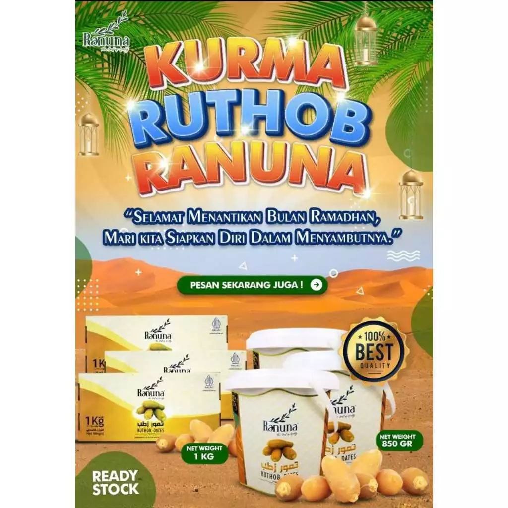 

Kurma Muda Ruthob 1 Kg