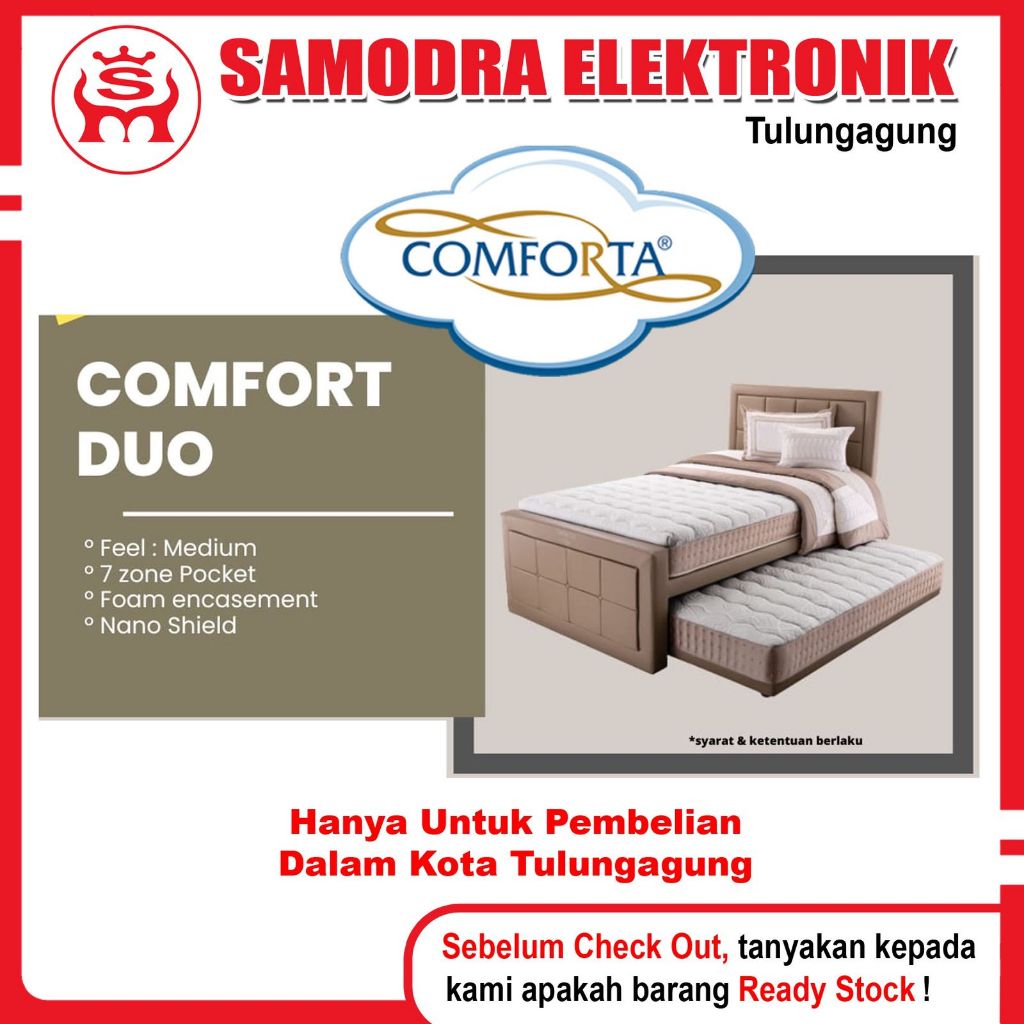 Springbed COMFORTA Comfort Duo Uk 120x200