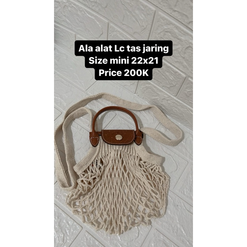 Tas Jaring longchamp